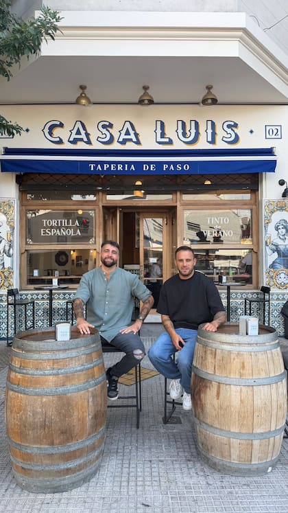 Matías Torreta y Matías Debole, fundadores de Casa Luis