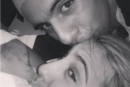 Matías y Cinthia, felices con Francesca