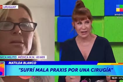 Matilda Blanco reveló en televisión la historia que hoy cuenta de manera completa en LA NACION