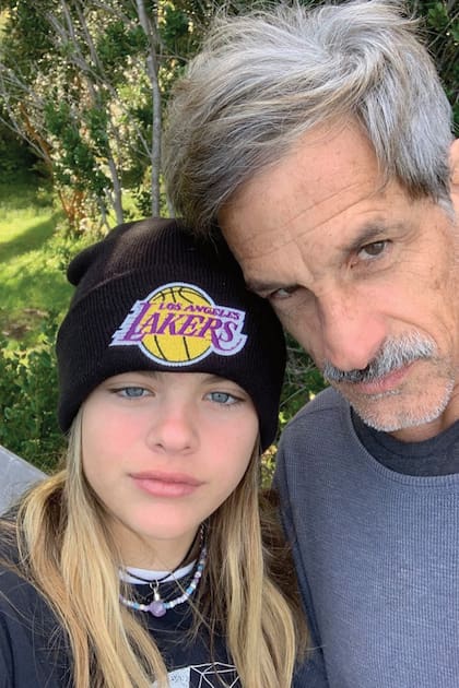 Matilda con Rafael, su papá. “Estoy muy orgullosa de él”, nos cuenta.