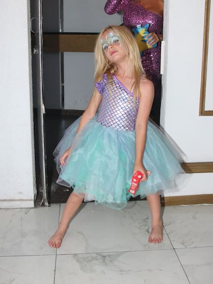 Matilda, posando para las cámaras