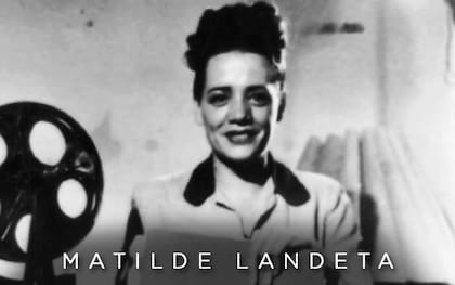 Matilde Landeta fundó TACMA, productora donde realizó Lola Casanova (1948) (Foto: Twitter)