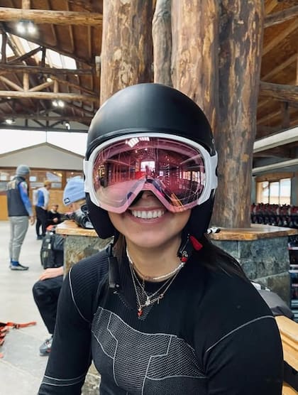 Matilde Lorenzi tenía 19 años cuando sufrió el severo accidente en una pista de esquí