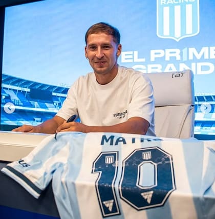 Matko Miljevic llegó a Racing en el último mercado de pases y lleva jugados 9 partidos