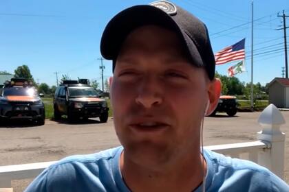 Matt Block, una de las personas que recompensó al joven por su accionar ejemplificador