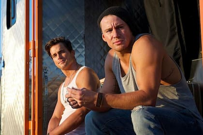 Matt Bomer y Channing Tatum en Magic Mike XXL