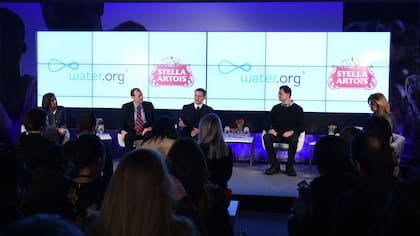 Matt Damon, co-fundador de Water.org, en "El Foro Económico Mundial"