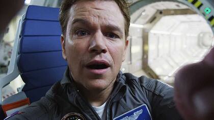 Matt Damon como Mark Watney en Misión rescate