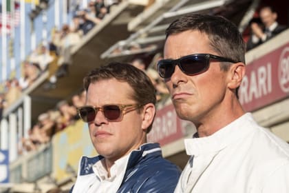 Matt Damon y Christian Bale los protagonistas de Contra lo imposible (Foto: IMDb)
