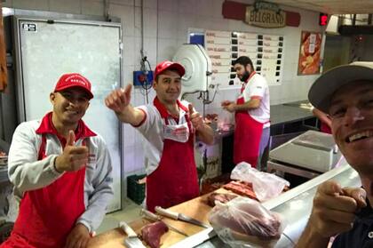 Matt, en sus días argentinos.