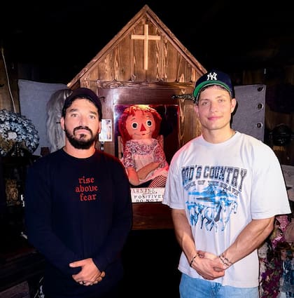 Matt Rife y Elton Castee son los nuevos tutores de la casa y el Museo Oculto de Ed y Lorraine Warren (Instagram/@mattrife)