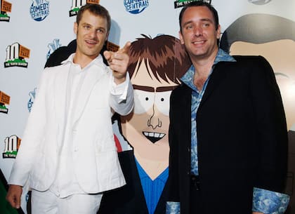 Matt Stone y Trey Parker, los creadores de la South Park