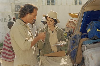 A Penelope Cruz la conoció durante el rodaje de Sahara