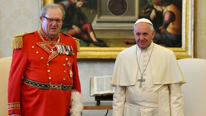 Matthew Festing y el Papa