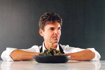 Matthew Kenny, uno de los precursores de la cocina a base de plantas en el mundo.