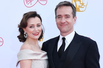 Matthew Macfadyen y Keeley Hawes, la actriz con quien se casó en 2004