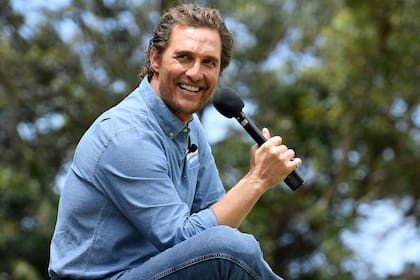 Matthew McConaughey, en su reciente visita a Australia