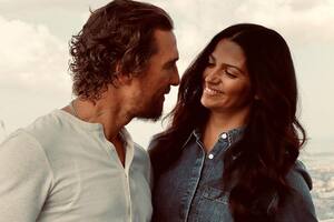 Matthew McConaughey y Camila Alves compartieron un romántico mensaje, tras 12 años de casados