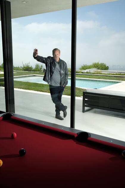 Matthew Perry at home in Los Angeles, Sept. 30, 2022. In his new memoir, ÒFriends, Lovers and the Big Terrible Thing,Ó the actor gets serious about sobriety, mortality, colostomy bags and pickleball. (Michelle Groskopf/The New York Times)