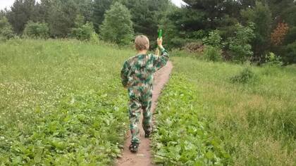Matthew, unos dos años antes de manifestar misofonía.