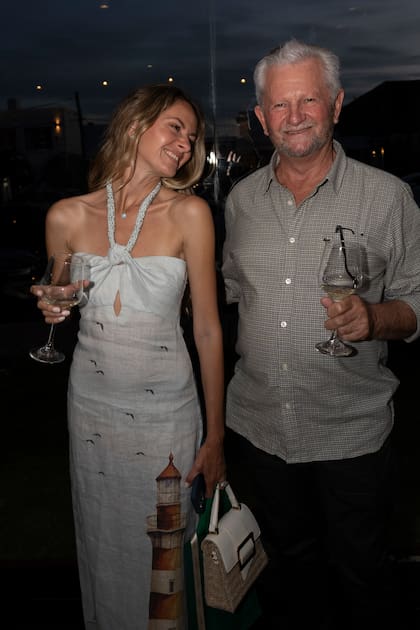 Mauara Mariussi Reynal y su padre, Orlando Mariussi