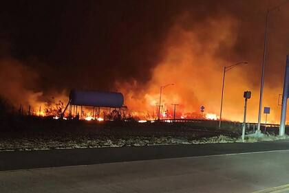 Maui es la zona más afectada de Hawái por los incendios