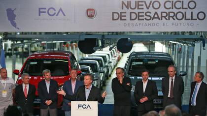 Mauricio Macri anunció una inversión de 500 millones de dólares en Fiat