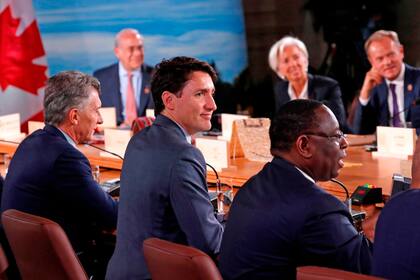 Mauricio Macri asiste a la cumbre del G-7 en Canadá