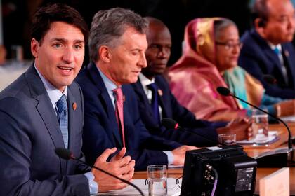 Mauricio Macri asiste a la cumbre del G-7 en Canadá
