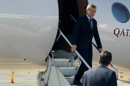 Mauricio Macri aterrizó esta mañana en el aeropuerto de Johannesburgo, en Sudáfrica; participa hoy y mañana de la cumbre de los BRICS