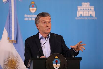 Mauricio Macri brinda un mensaje frente a la tormenta cambiaria