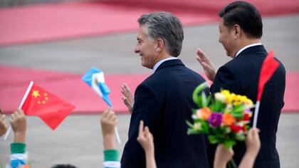 Mauricio Macri cena con Xi Jinping en el cierre de su visita oficial a China