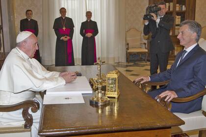 El Papa recibió a Macri en el Vaticano en dos oportunidades: en febrero y en octubre de 2016