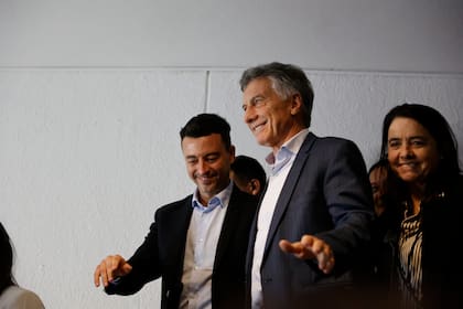 Mauricio Macri, con Rodrigo de Loredo, en Córdoba