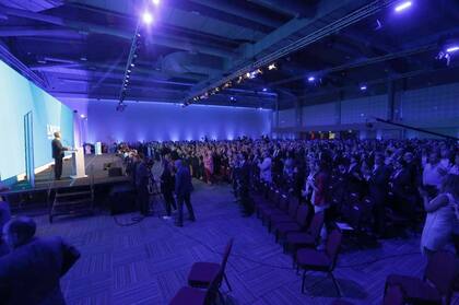 Mauricio Macri habló ante más de 1600 invitados