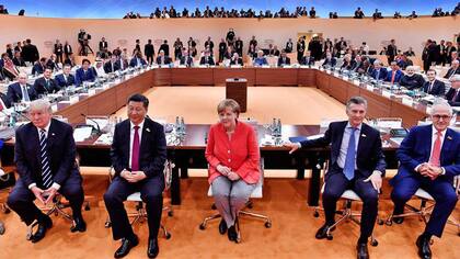 Mauricio Macri durante la cumbre del G20 del año pasado