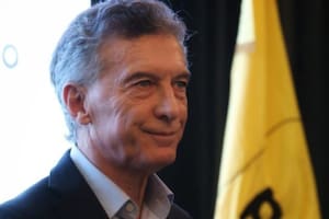 Mauricio Macri, el viernes, en el acto de la Fundación Pensar, de Pro