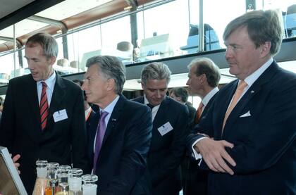 Mauricio Macri en Holanda