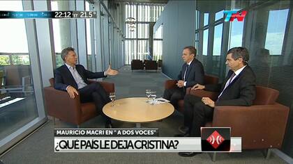 Mauricio Macri en TN