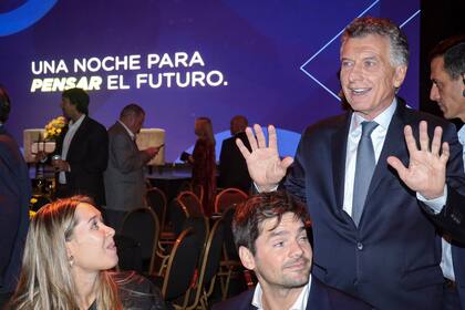 Mauricio Macri en la cena anual de la Fundación Pensar