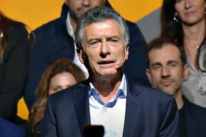 Mauricio Macri en la convención de Pro