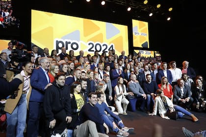 Mauricio Macri en la convención del Pro