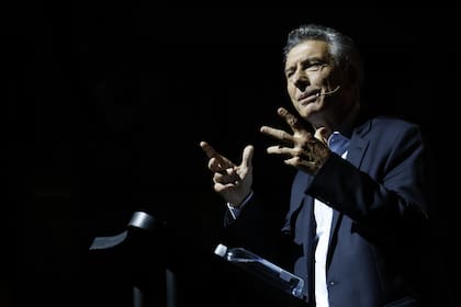 Mauricio Macri en la convención del Pro