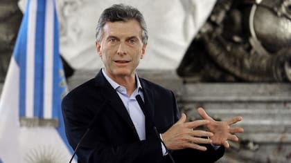 Mauricio Macri en la presentación del Plan Federal de Internet