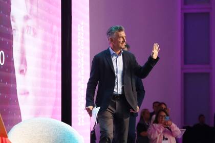 Mauricio Macri expuso en el foro organizado por Dante Sica