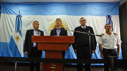 Mauricio Macri habló sobre el submarino ARA San Juan desde el Edificio Libertad