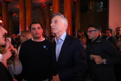 Mauricio Macri llega a la Bolsa de Comercio de Buenos Aires