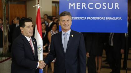 Mauricio Macri llegó a Paraguay y participa de su primera cumbre del Mercosur