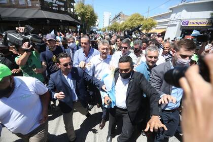 Mauricio Macri, camino a los tribunales de Dolores