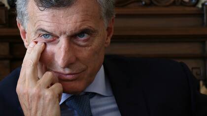 El presidente de la Nación, Mauricio Macri